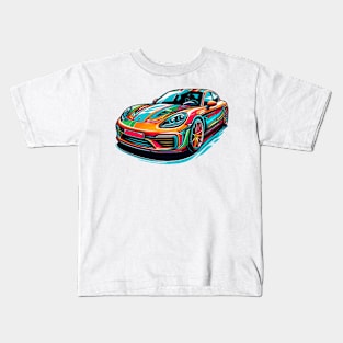 Porsche Panamera Kids T-Shirt